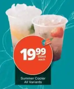 Checkers Summer Cooler offer