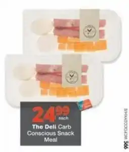 Checkers The Deli Carb Conscious Snack Meal offer