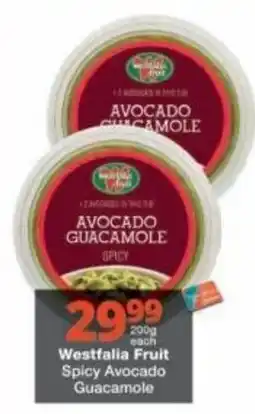 Checkers Westfallia Fruit Spicy Avocado Guacamole offer