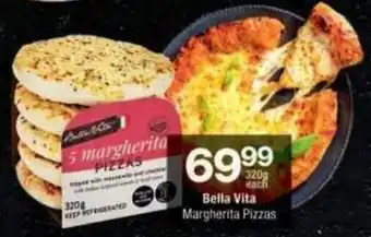 Bella Vita Margherita Pizzas