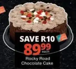 Checkers Rocky Road Chocolate Cake offer