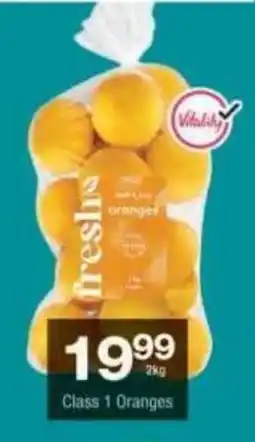 Checkers Vitality oranges offer