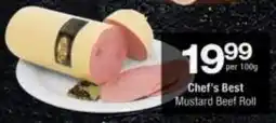 Checkers Chef's Best Mustard Beef Roll offer