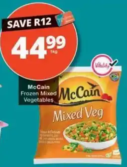 Checkers McCain Frozen Mixed Vegetables offer