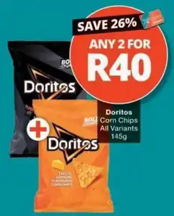 Checkers Doritos Corn Chips offer