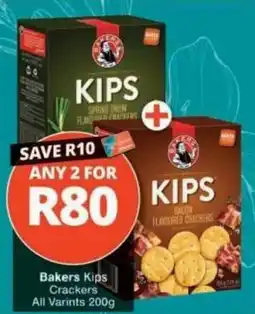 Checkers Bakers Kips Crackers offer