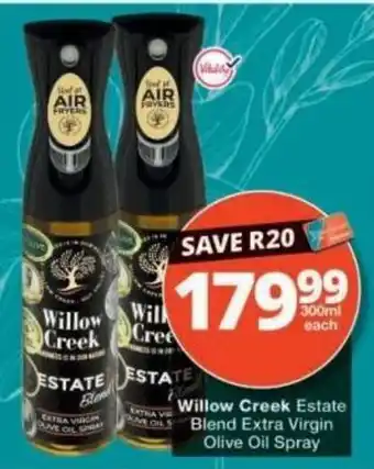 Willow Creek Estate Blend Extra Virgin Olive Oil Spray