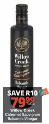 Checkers Willow Creek Cabernet Sauvignon Balsamic Vinegar offer