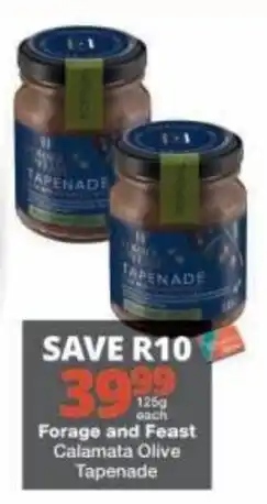 Checkers Forage and Feast Calamata Olive Tapenade offer