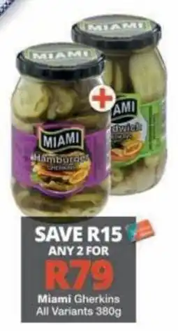 Checkers Miami Gherkins offer