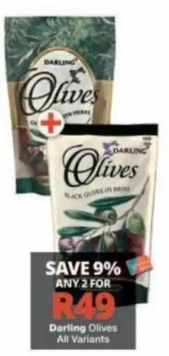 Checkers Darling Olives offer