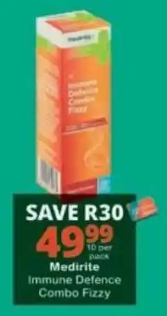 Checkers Medirite Immune Defence Combo Fizzy offer