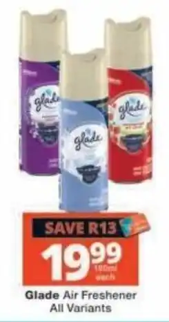 Checkers Glade Air Freshener offer