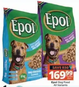 Checkers Epol Dog Food offer