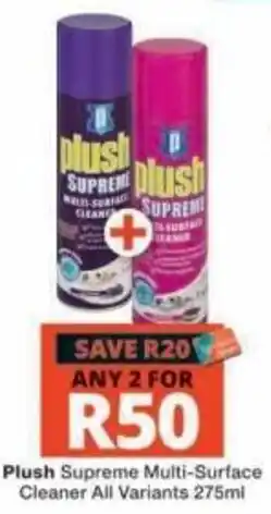 Checkers Plush Supreme Multi-Surface Cleaner offer