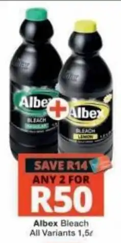 Checkers Albex Bleach offer