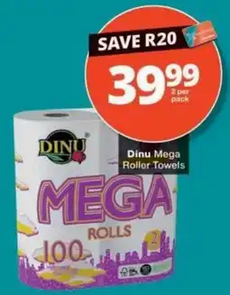 Checkers DINU Mega Roller Towels offer