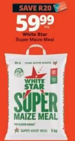 Checkers White Star Super Maize Meal offer