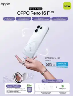 Cellucity OPPO Reno16 F offer
