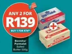Checkers Bonnita/Parmalat Salted Butter offer