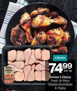 Checkers Farmer's Choice Chicken Drumsticks & Thighs offer