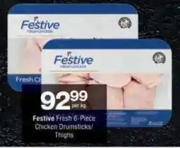 Checkers Festive Fresh Chicken Drumsticks/Thighs offer