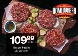 Checkers Homeburger Burger Patties offer