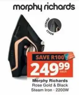 Checkers Morphy Richards Steam Iron offer