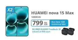 Cellucity HUAWEI nova 15 Max offer