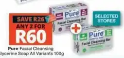 Checkers Pure Facial Cleansing Glycerine Soap offer