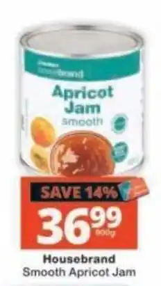 Checkers Housebrand Smooth Apricot Jam offer
