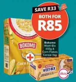 Checkers Bokomo Weet-Bix & Corn Flakes offer