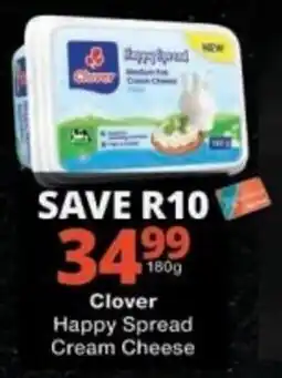 Checkers Clover Happy Spread Cream Cheese offer