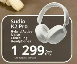 Cellucity Sudio K2 Pro Hybrid Active Noise Cancelling Headphones offer