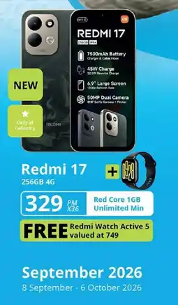 Cellucity Redmi 17 offer