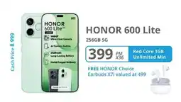 Cellucity HONOR 600 Lite offer