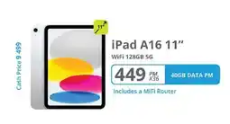 Cellucity iPad A16 11" offer