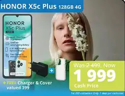 Cellucity HONOR X5c Plus 128GB 4G offer