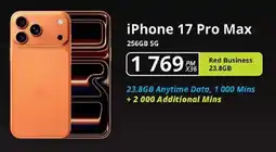 Cellucity iPhone 17 Pro Max offer