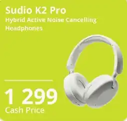 Cellucity Sudio K2 Pro Hybrid Active Noise Cancelling Headphones offer