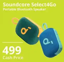 Cellucity Soundcore Select4Go Portable Bluetooth Speaker offer