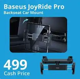 Cellucity Baseus JoyRide Pro Backseat Car Mount offer