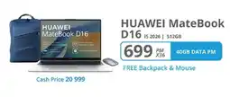 Cellucity HUAWEI MateBook D16 offer