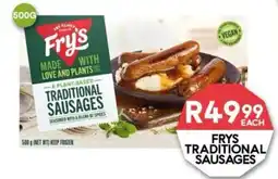 Take 'n Pay Frys Traditional Sausages offer
