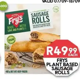 Take 'n Pay Frys Plant Based Sausage Rolls offer
