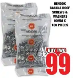 Boxer HENDOK BAFANA ROOF SCREWS & WASHERS offer