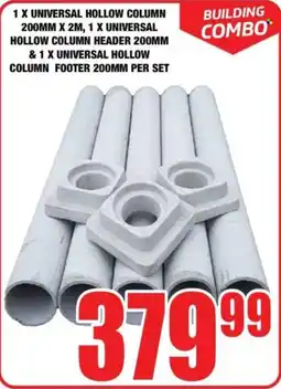 Boxer Universal Hollow Column Building Combo offer