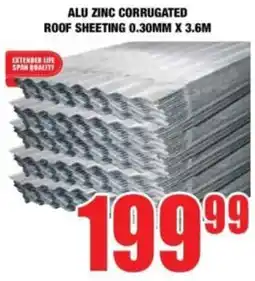 Boxer ALU ZINC CORRUGATED ROOF SHEETING offer