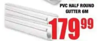 PVC HALF ROUND GUTTER