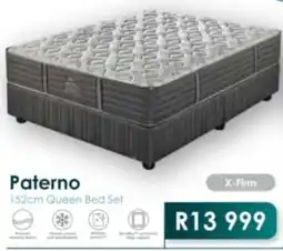 The Bed Shop Paterno 152cm Queen Bed Set offer